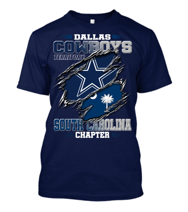 Dallas Cowboys Territory South Carolina Chapter T-Shirt