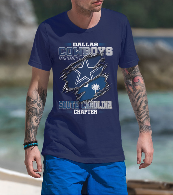 Dallas Cowboys Territory South Carolina Chapter T-Shirt