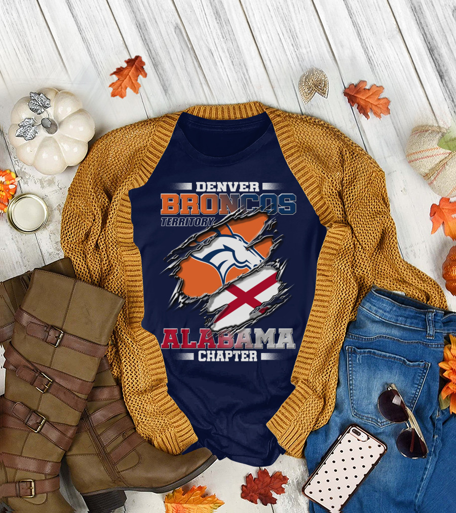 DENVER BRONCOS TERRITORY ALABAMA CHAPTER T-Shirt