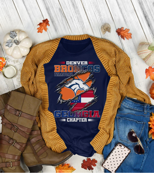 DENVER BRONCOS TERRITORY GEORGIA CHAPTER T-Shirt