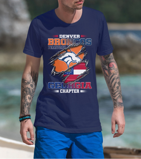 DENVER BRONCOS TERRITORY GEORGIA CHAPTER T-Shirt