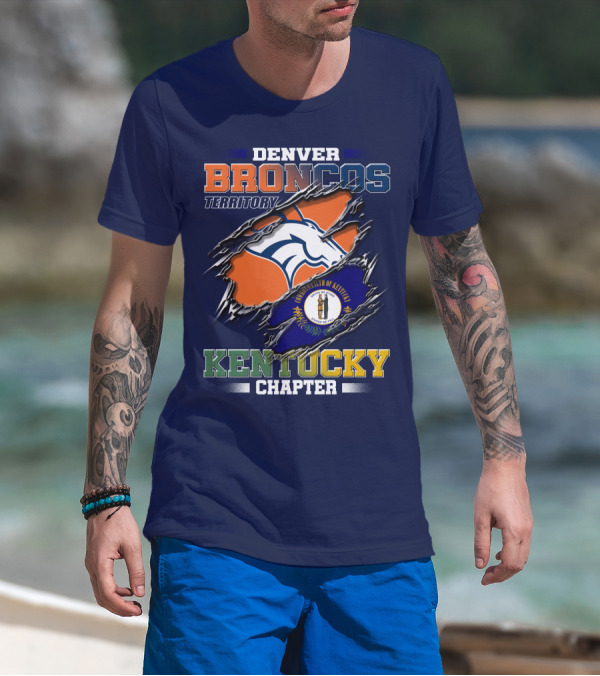 Denver Broncos Territory Kentucky Chapter T-Shirt