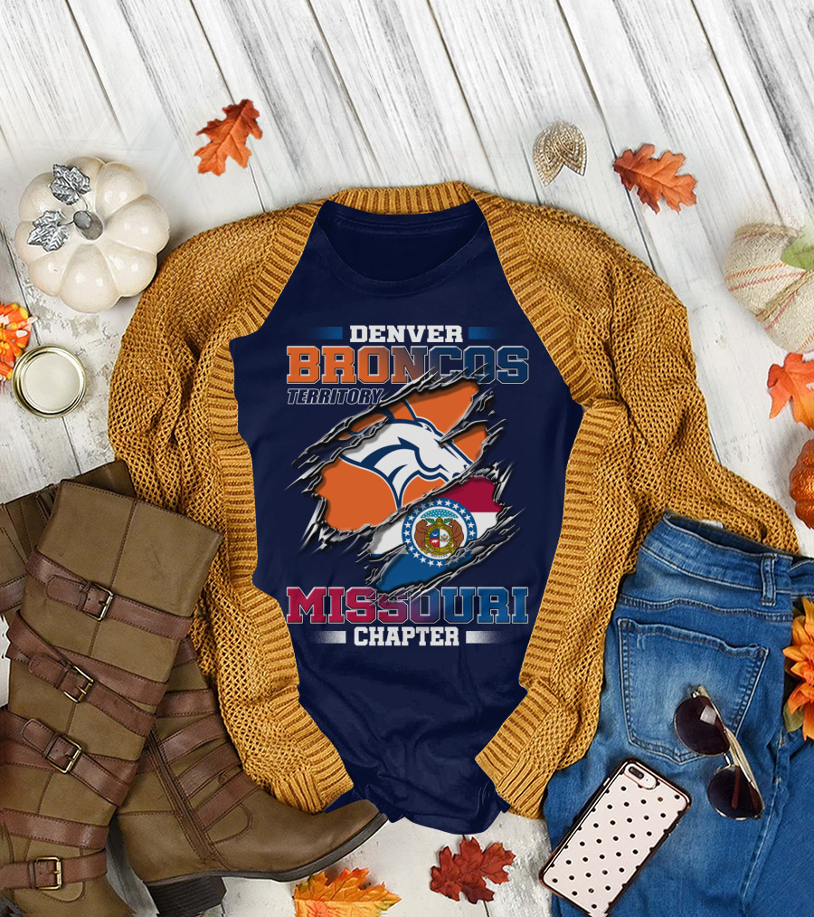 Denver Broncos Territory Missouri Chapter T-Shirt