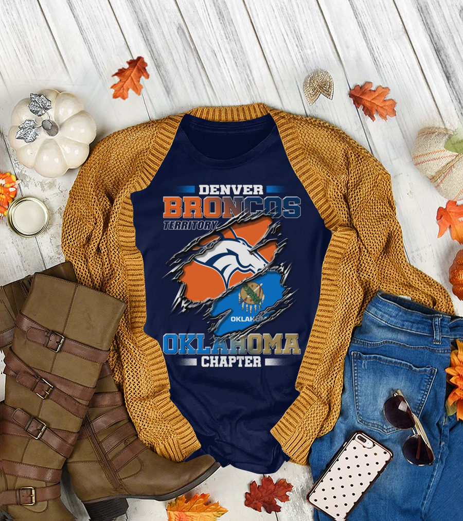 DENVER BRONCOS TERRITORY OKLAHOMA CHAPTER T-Shirt