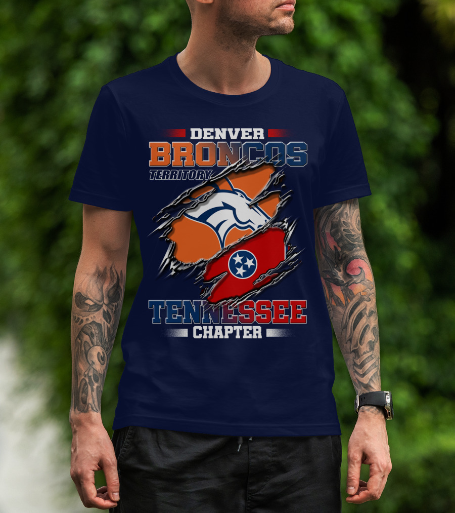 Denver Broncos Territory Tennessee Chapter T-Shirt