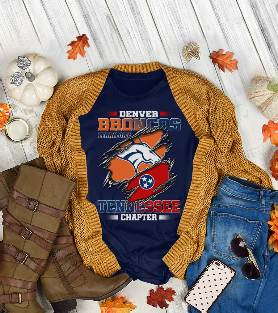 Denver Broncos Territory Tennessee Chapter T-Shirt