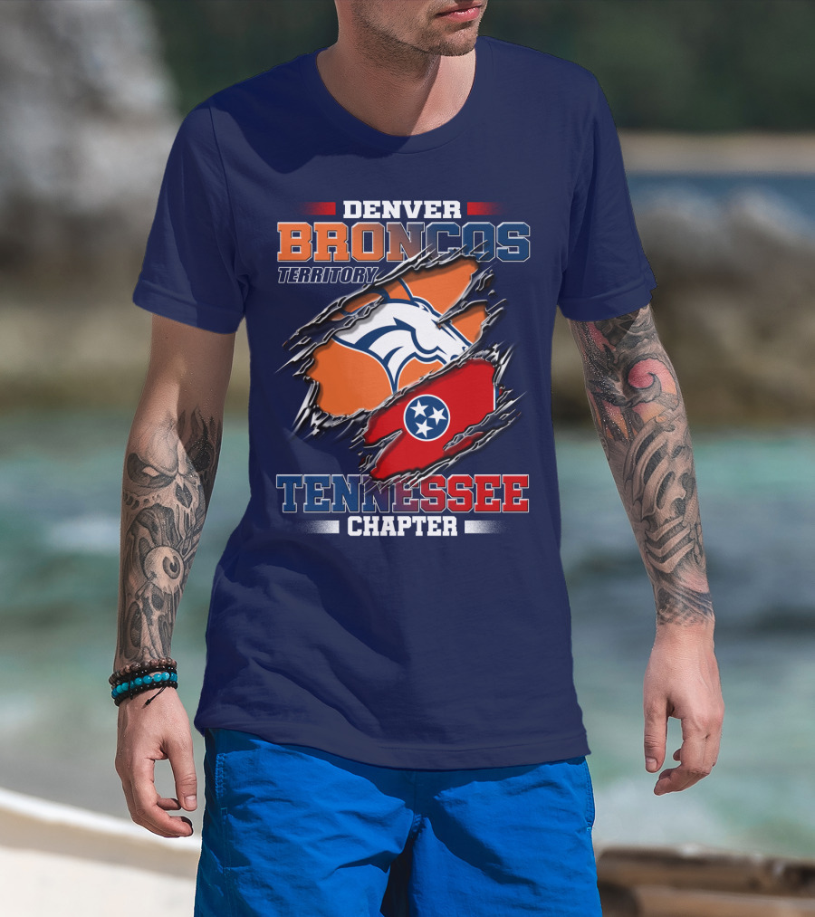 Denver Broncos Territory Tennessee Chapter T-Shirt
