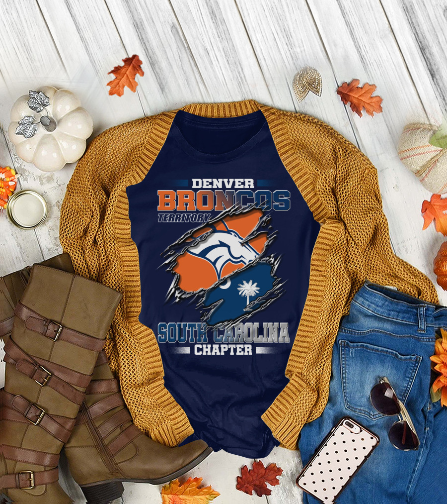 Denver Broncos Territory South Carolina Chapter T-Shirt