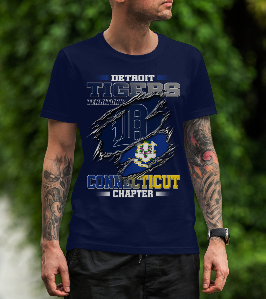 Detroit Tigers Territory Connecticut Chapter T-Shirt