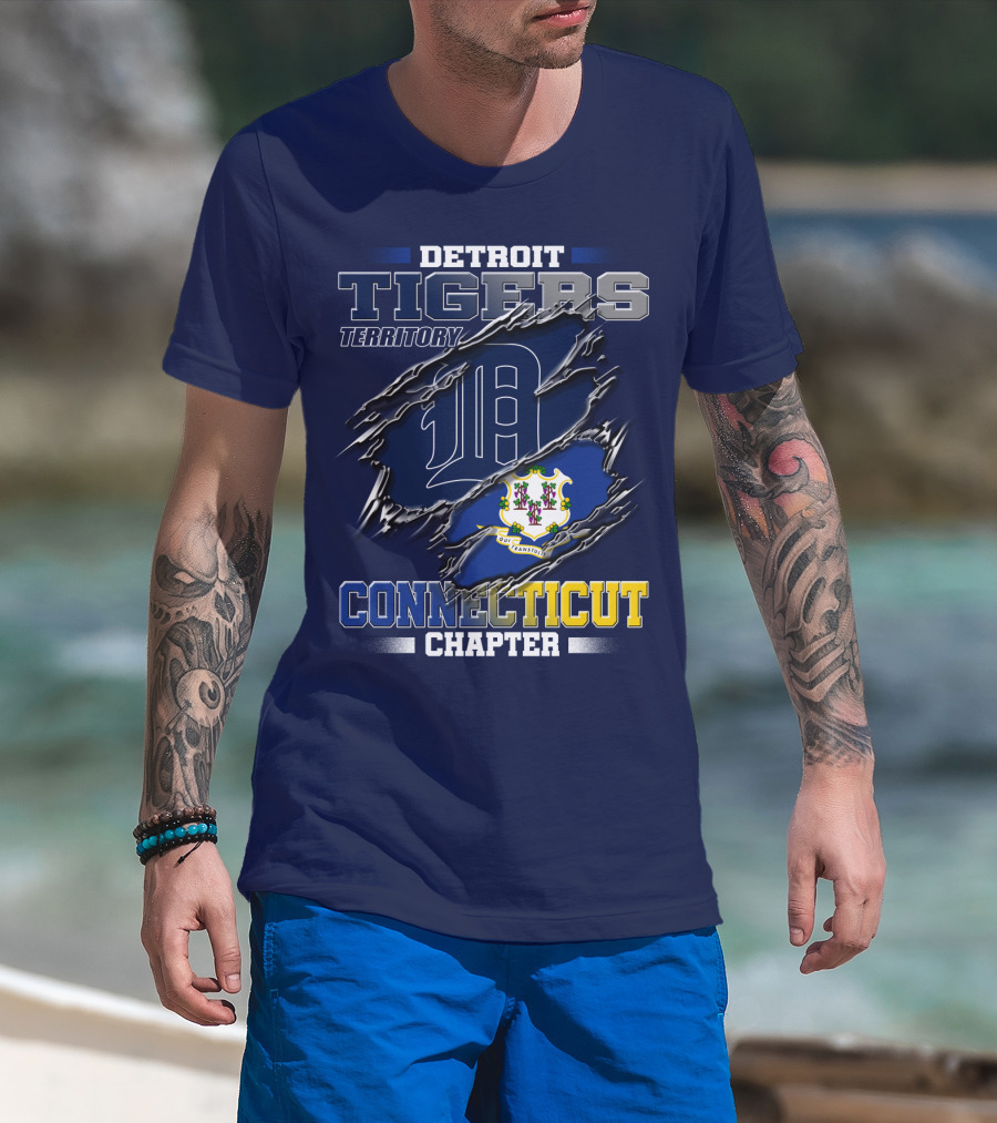 Detroit Tigers Territory Connecticut Chapter T-Shirt