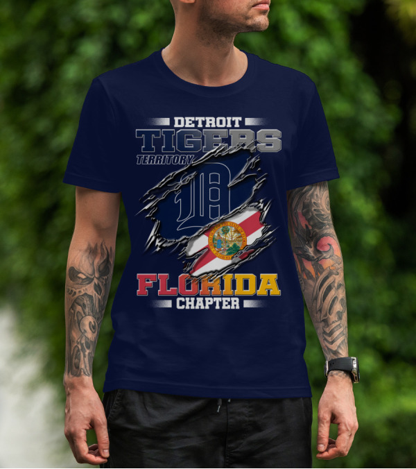 Detroit Tigers Territory Florida Chapter T-Shirt