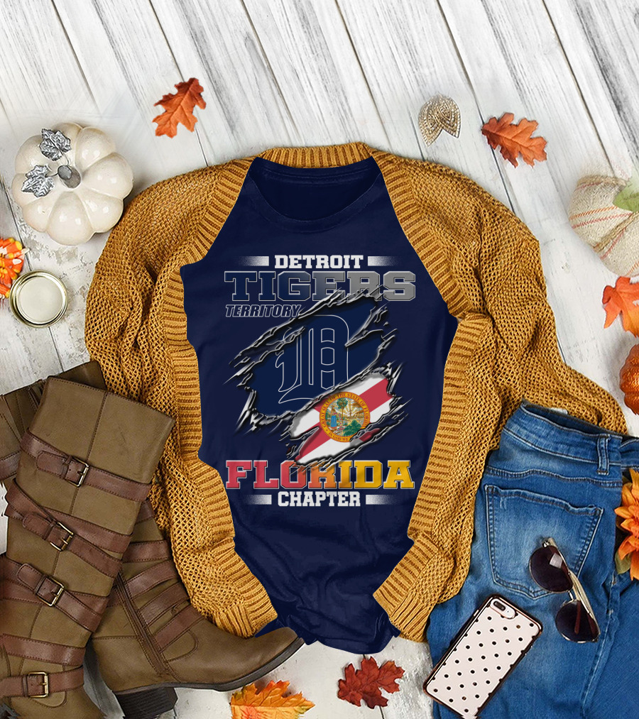Detroit Tigers Territory Florida Chapter T-Shirt