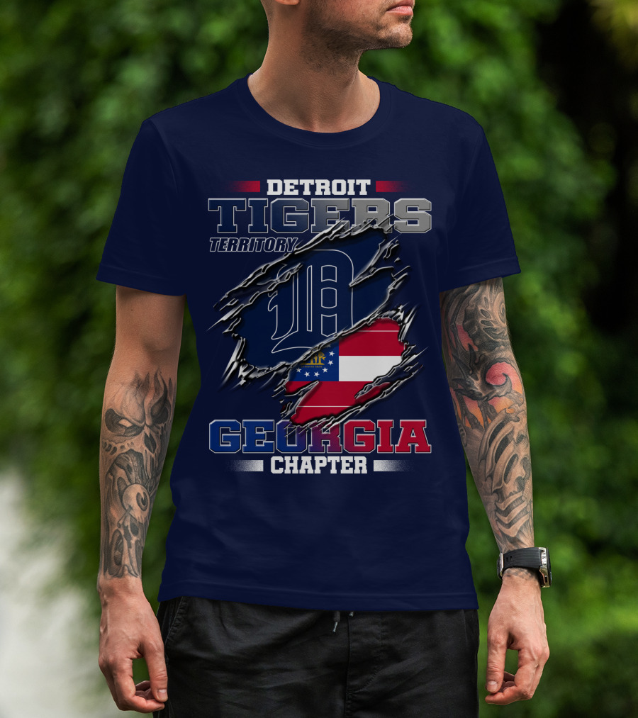Detroit Tigers Territory Georgia Chapter T-Shirt