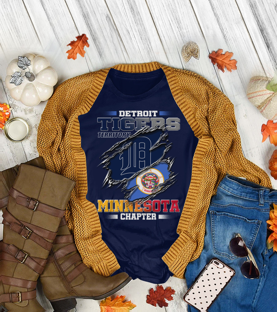 Detroit Tigers Territory Minnesota Chapter T-Shirt