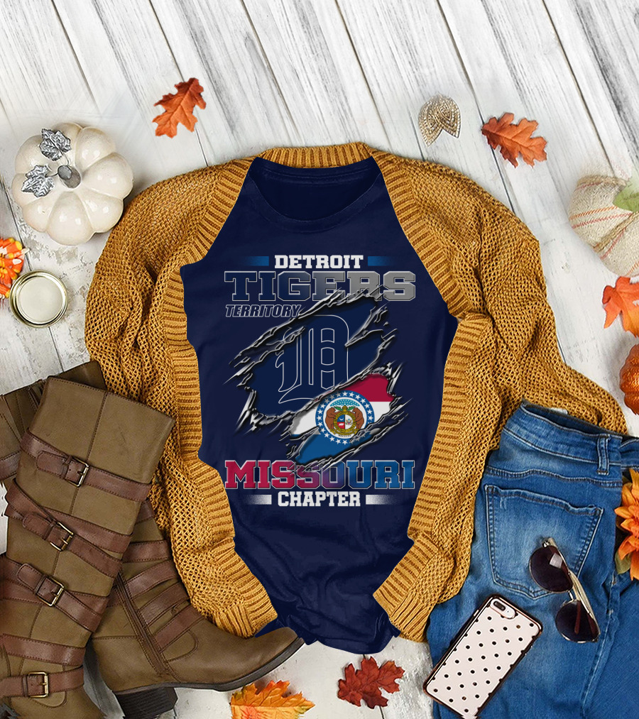 DETROIT TIGERS TERRITORY MISSOURI CHAPTER T-Shirt