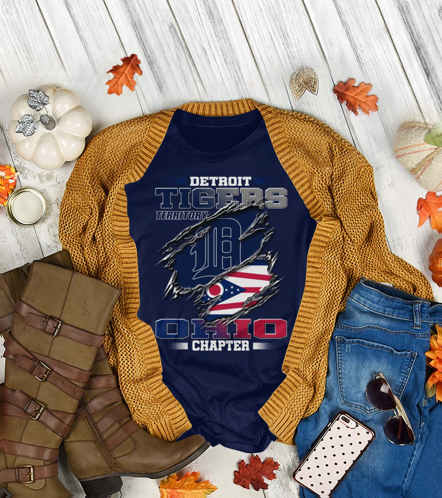 Detroit Tigers Territory Ohio Chapter T-Shirt
