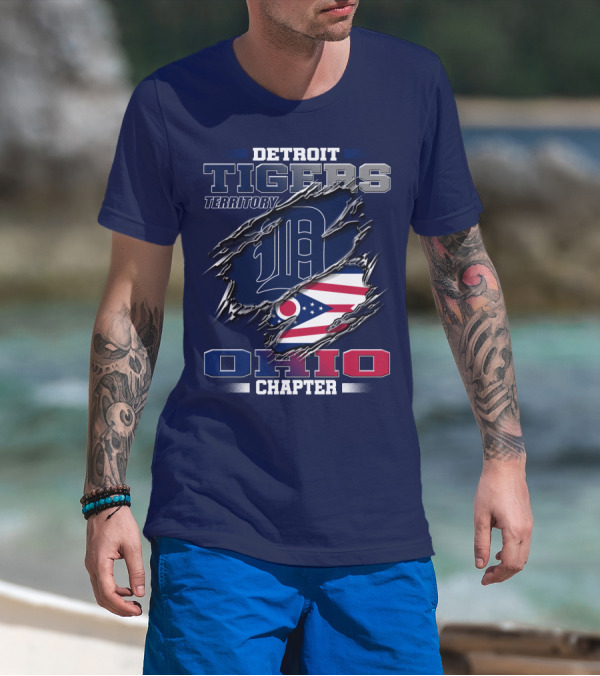 Detroit Tigers Territory Ohio Chapter T-Shirt