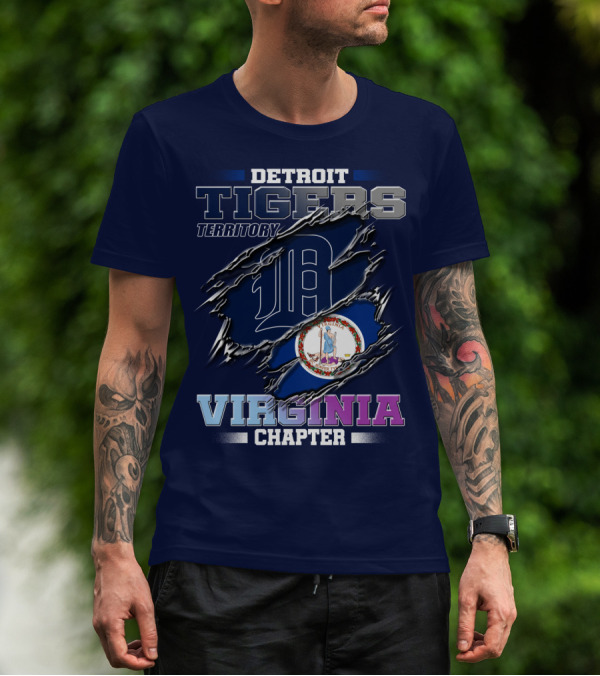 DETROIT TIGERS TERRITORY VIRGINIA CHAPTER T-Shirt