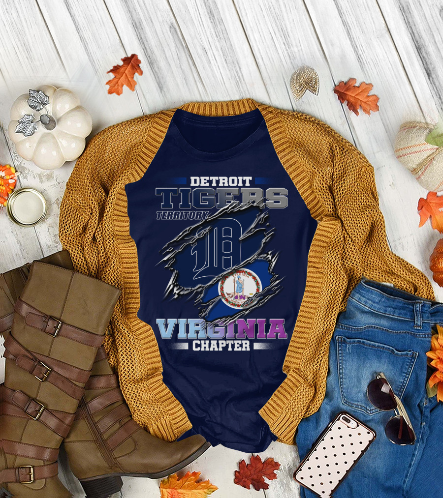 DETROIT TIGERS TERRITORY VIRGINIA CHAPTER T-Shirt