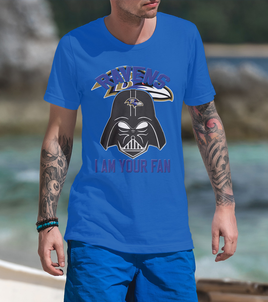 Ravens I Am Your Fan Baltimore Ravens T-Shirt