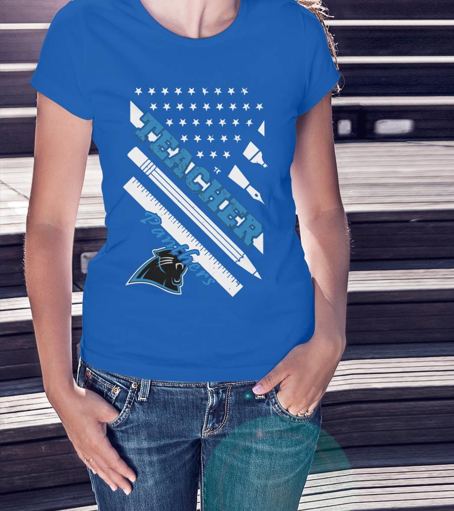 Teacher Carolina Panthers T-Shirt