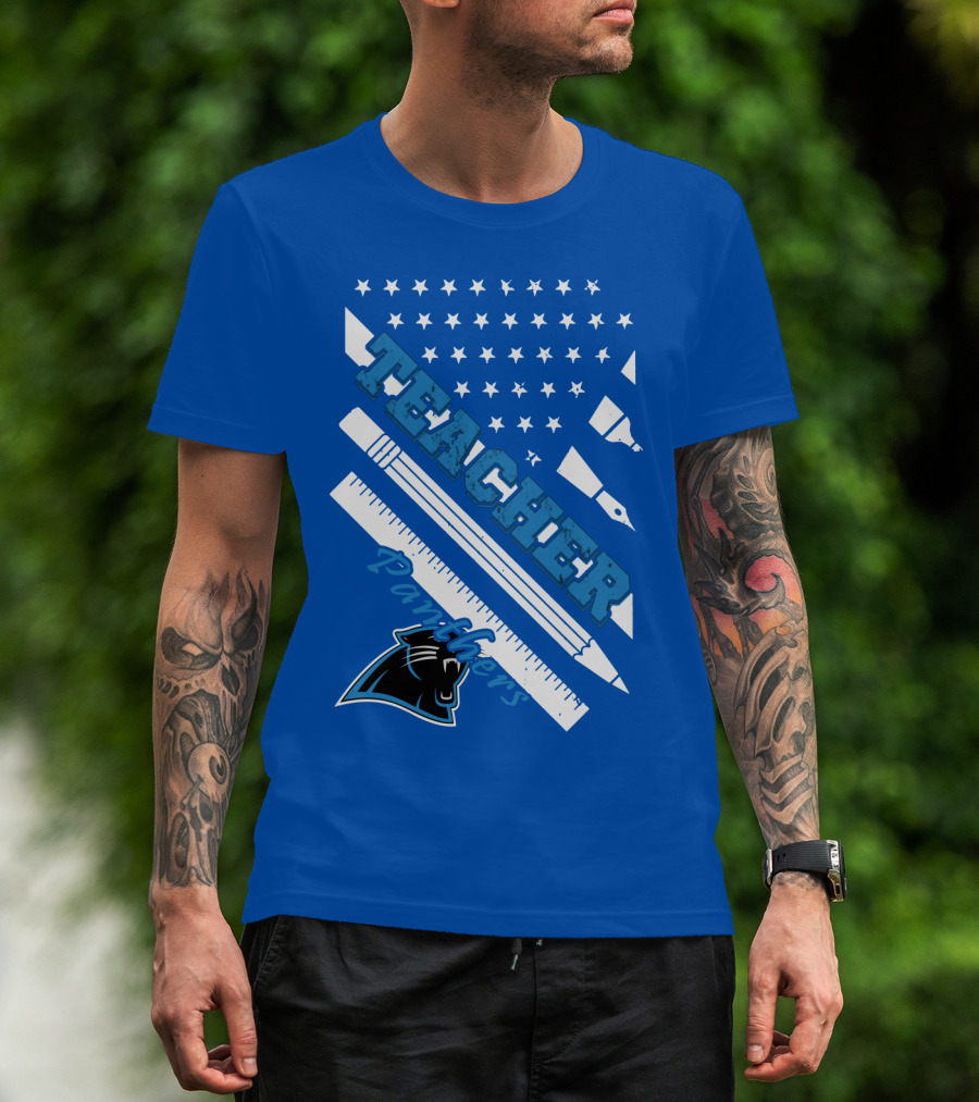 Teacher Carolina Panthers T-Shirt