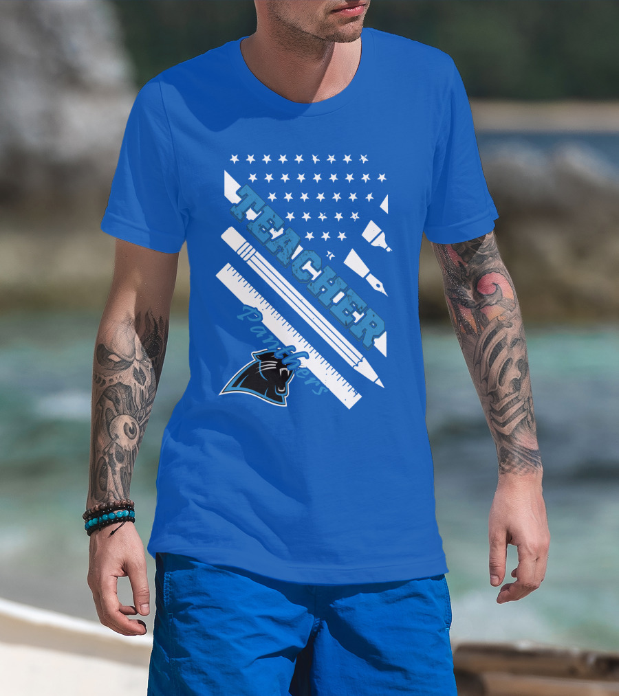 Teacher Carolina Panthers T-Shirt