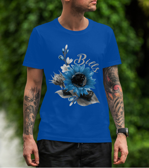 Carolina Panthers Bills Floral T-Shirt