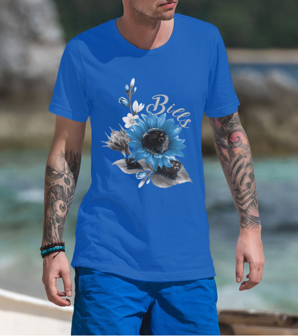 Carolina Panthers Bills Floral T-Shirt