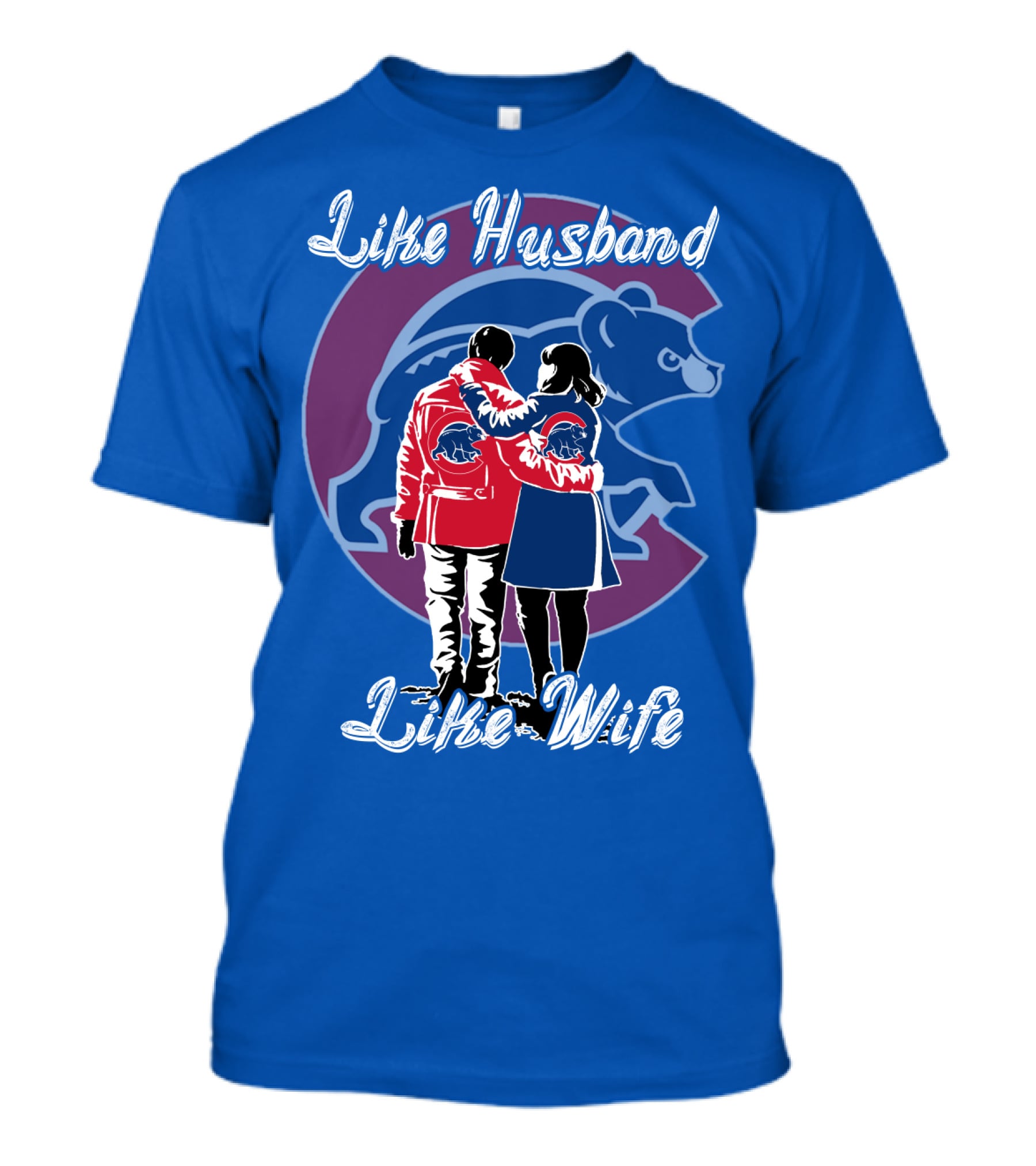 Chicago Cubs Like Husband Like Wife T-Shirt