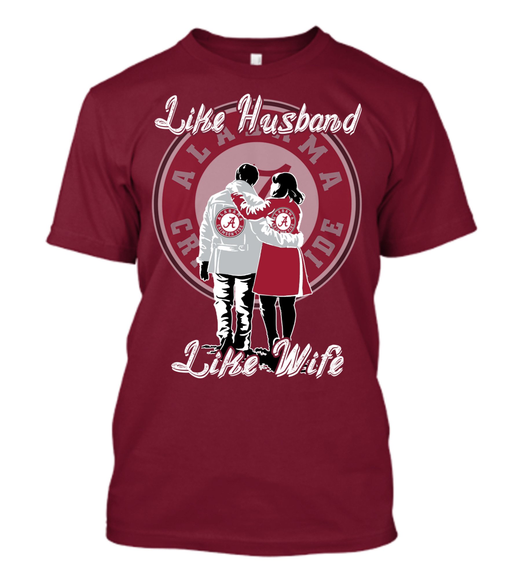 Like Husband Like Wife Alabama Crimson Tide T-Shirt