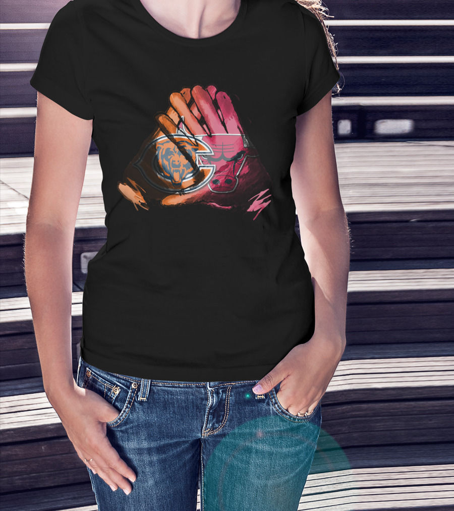 Bears And Bulls For Life Fan T-Shirt