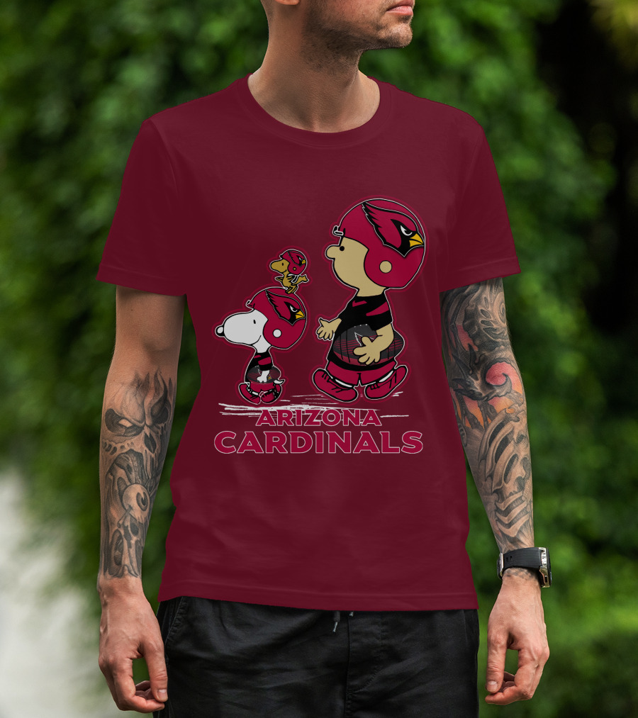 Arizona Cardinals Snpfootball Characters T-Shirt