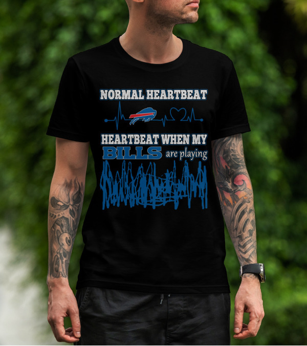 Normal Heartbeat Heartbeat When My Bills Are Playing T-Shirt