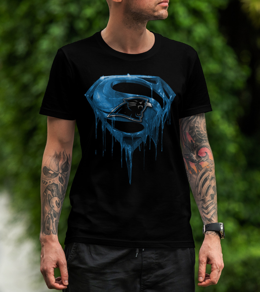Carolina Panthers Superman Ice T-Shirt