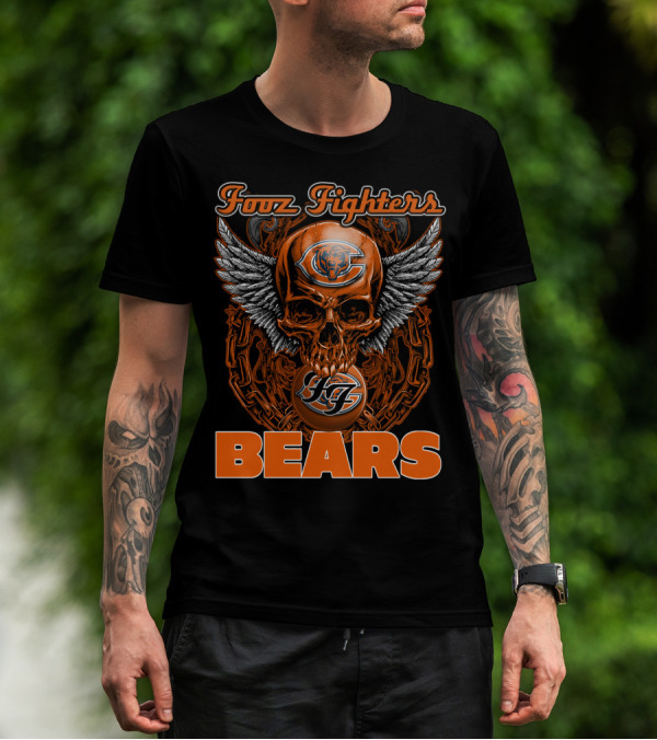 Fooz Fighters CHICAGO BEARS T-Shirt