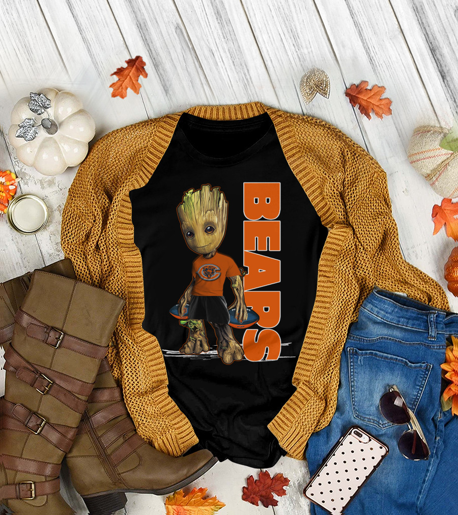 Groot Chicago Bears Football T-Shirt
