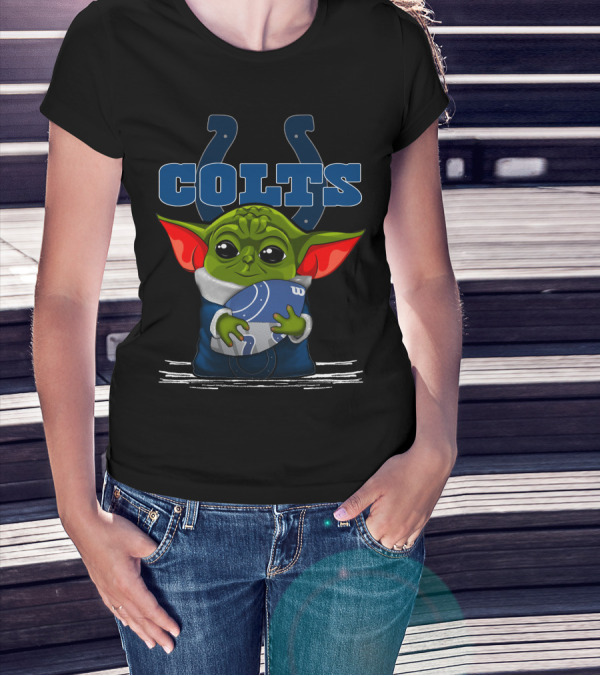 Yoda Colts Football Indianapolis T-Shirt