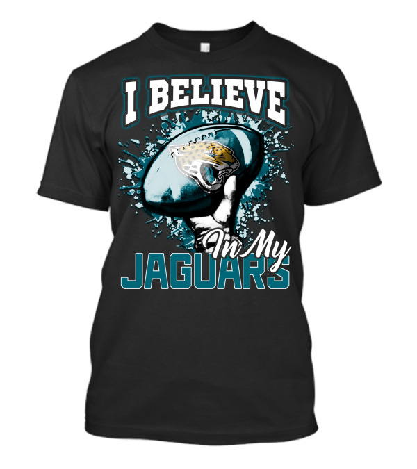 I Believe In My Jaguars Jacksonville Football Fan Support T-Shirt