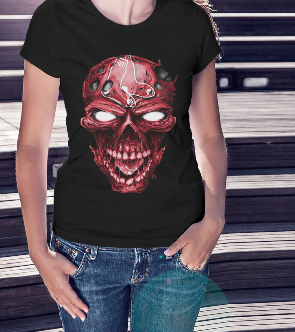 Boston Red Sox Skull T-Shirt