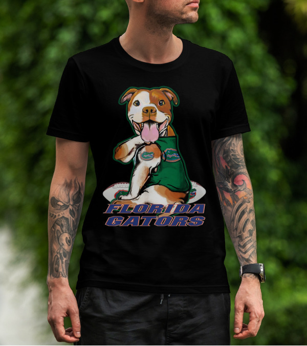 Pitbull Florida Gators Football Fan T-Shirt
