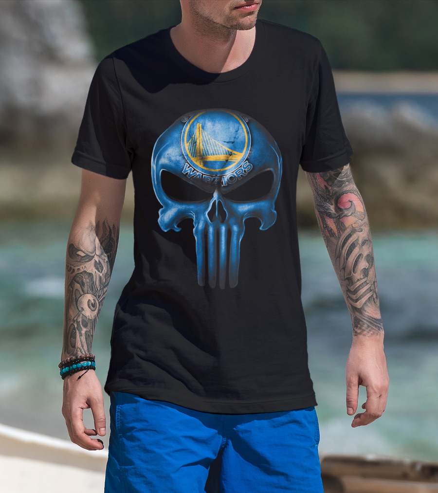 Skull Warriors Golden State T-Shirt