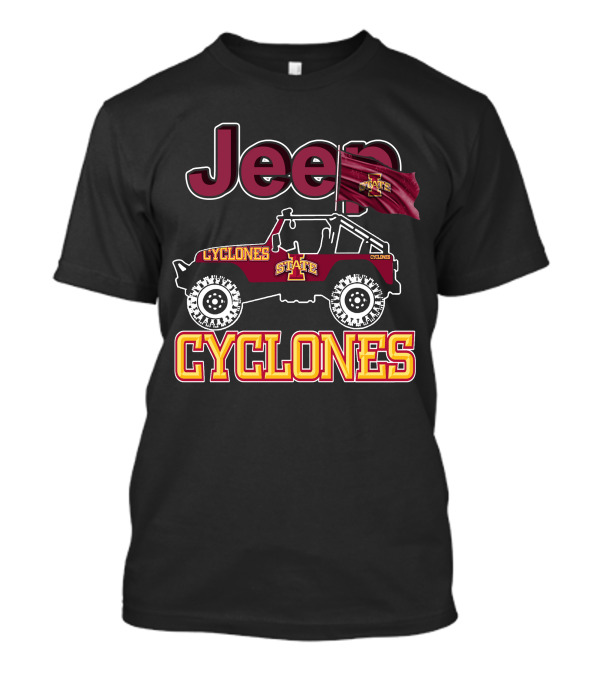 Jeep Iowa State Cyclones State Cyclones Jeep Cyclones T-Shirt