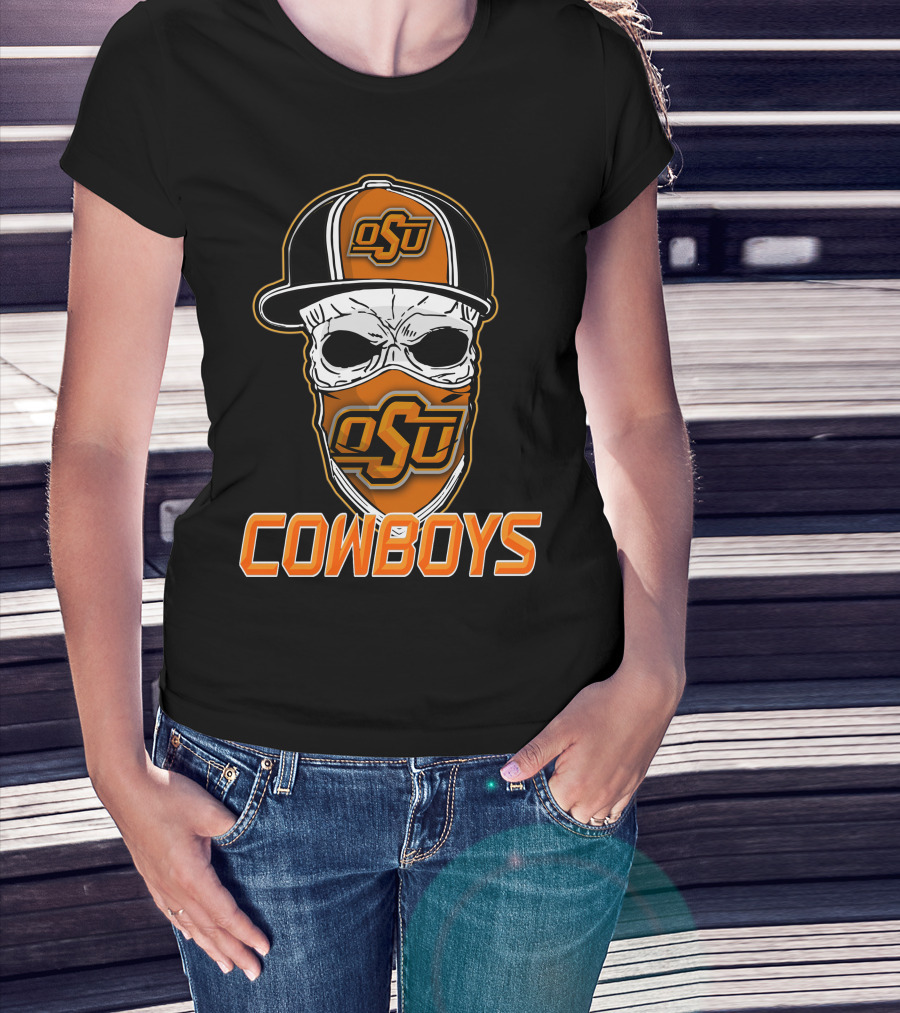 OSU Skull Hat Cowboys T-Shirt