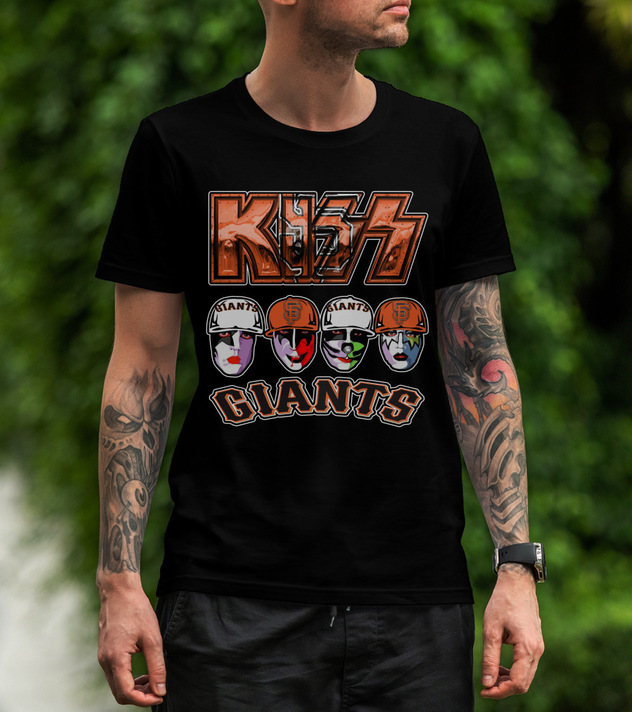 KISS Giants San Francisco Giants T-Shirt