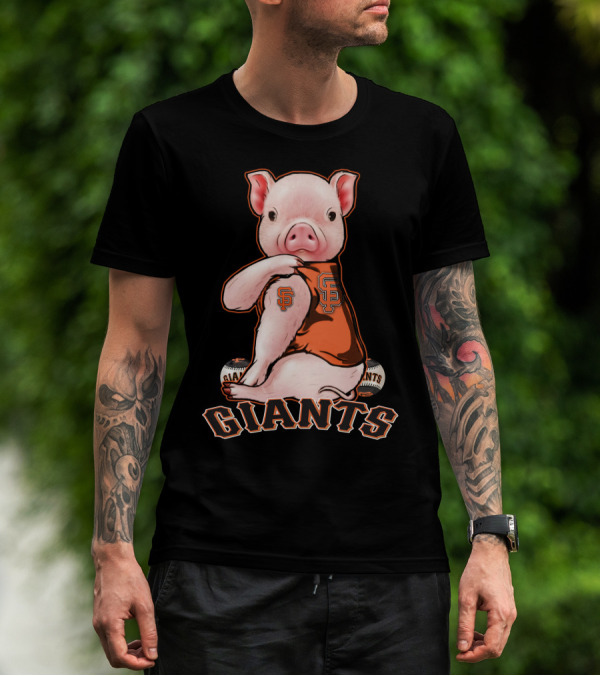 San Francisco Giants Pig Baseball Fan T-Shirt