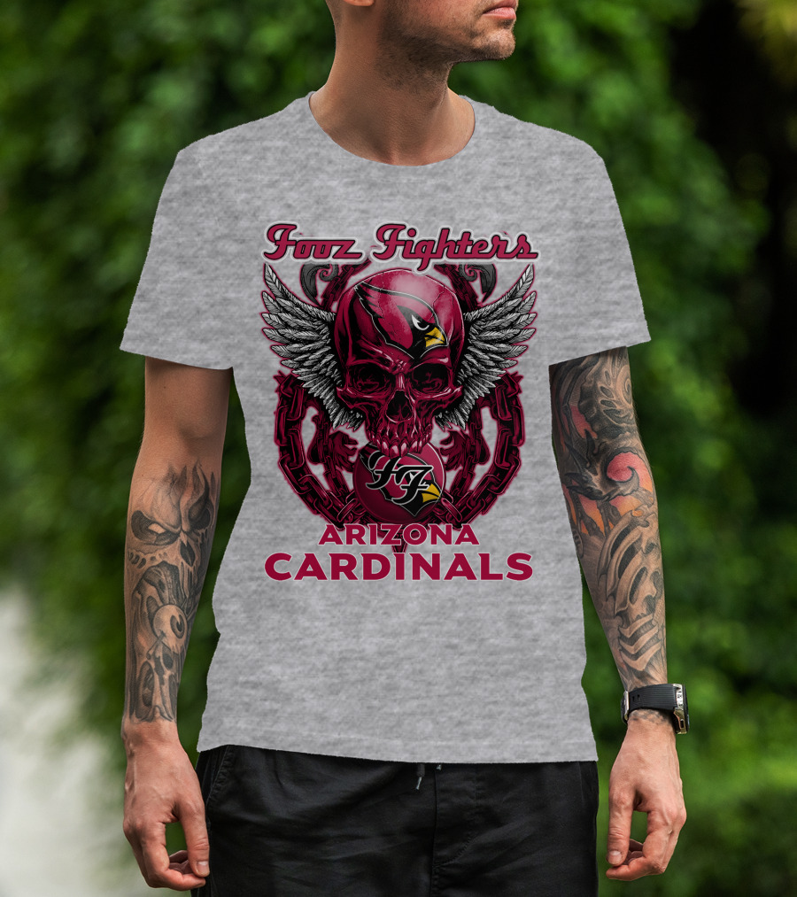 Fool Fighters Arizona Cardinals T-Shirt
