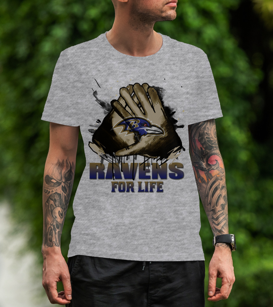 Ravens For Life Baltimore 28 T-Shirt