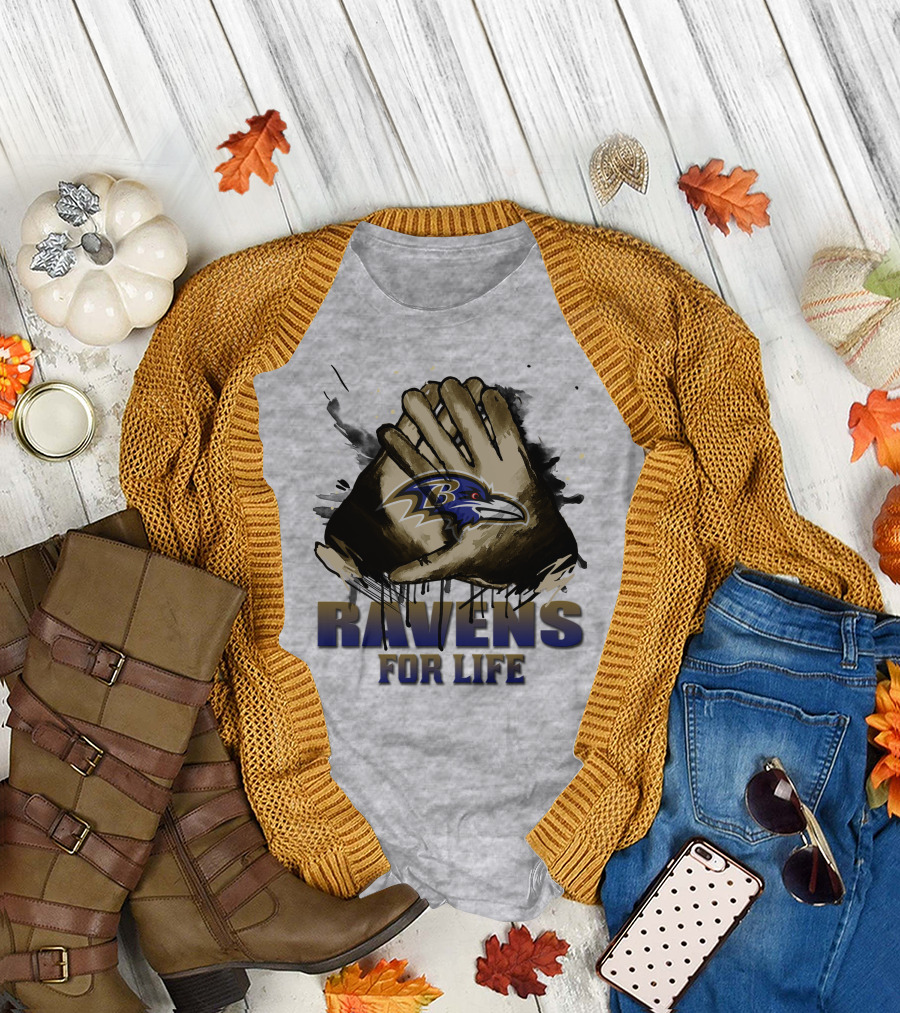 Ravens For Life Baltimore 28 T-Shirt