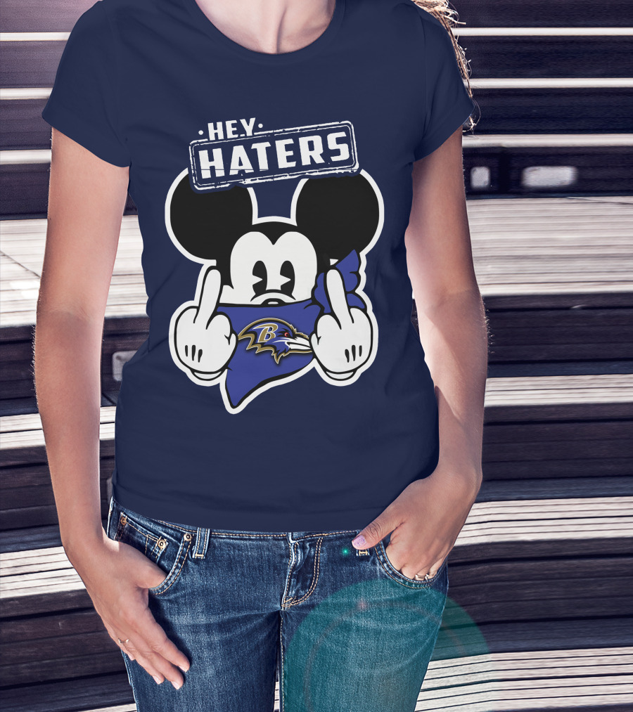 Hey Haters Mick V2 Baltimore Ravens T-Shirt